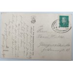 Postkarte - Kamienna Góra - Sanatorium - Haus der Ärzte - um 1931