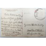 Postkarte - Kamienna Góra - Sanatorium - gemalt von Ivan Friedrich