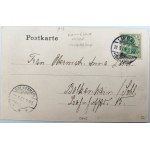 Pocztówka - Kamienna Góra - Sanatorium - ok. 1905 rok - stempel Bolków