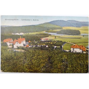 Postkarte - Kamienna Góra - Sanatorium - herausgegeben von Albinus Niepel