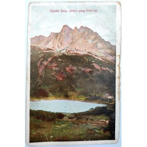 Postkarte - Hohe Tatra - Grüner Kežmarský-Teich