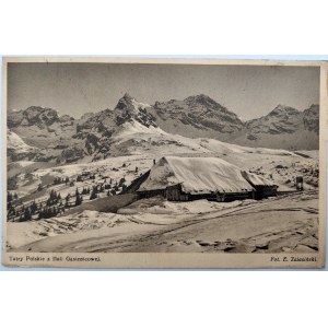 Postkarte - Polnisches Tatra-Gebirge von der Hala Gąsienicowa aus - Foto: E. Zalasiński