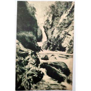 Postkarte - Hohe Tatra - Mickiewicz's Wasserfälle - Wyd. Przyjaciół Bukowiny [1935].