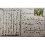 Pocztówka - Myślistwo - Polowanie na cietrzewie - lata 20 XX wieku