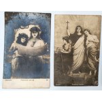 Pohľadnica - Kolekcia 9 pohľadníc - 30. roky 20. storočia