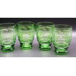 Glass Drink Set, Hortensia Ironworks, 1970s'