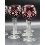Wine Glasses REMERY Hortensia Steelworks Lata70'