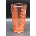 Glass Vase Ćwiek J. S. Drost Huta Ząbkowice