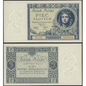 Polsko, 5 zlotých, 2.01.1930