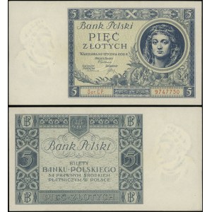 Polen, 5 Zloty, 2.01.1930