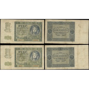 Polen, Satz: 2 x 5 Gold, 1.03.1940