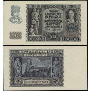 Poland, 20 zloty, 1.03.1940