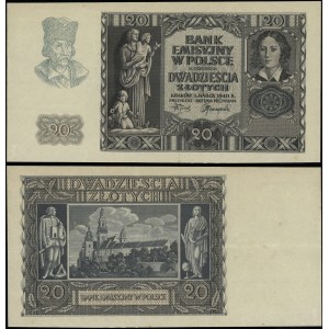 Polen, 20 Zloty, 1.03.1940