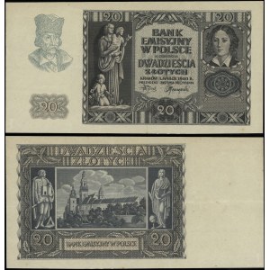 Polsko, 20 zlotých, 1.03.1940