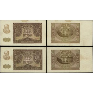 Poland, set: 2 x 100 zloty, 1.03.1940