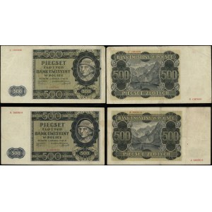 Polen, Satz: 2 x 500 Gold, 1.03.1940