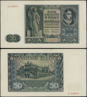 Poland, 50 zloty, 1.08.1941
