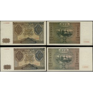 Poland, set: 2 x 100 zloty, 1.08.1941