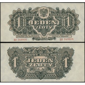 Poland, 1 zloty, 1944