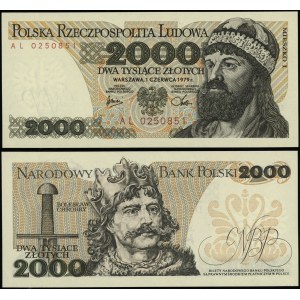 Poland, 2,000 zloty, 1.06.1979