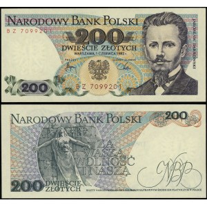 Polsko, 200 zlotých, 1.06.1982