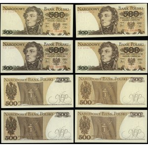 Polen, Satz: 4 x 500 Zloty, 1.06.1982