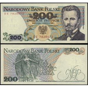 Poland, 200 zloty, 1.06.1986