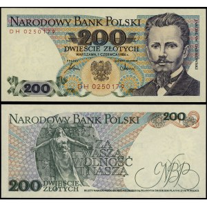 Poland, 200 zloty, 1.06.1986