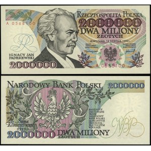 Polska, 2.000.000 złotych, 14.08.1992