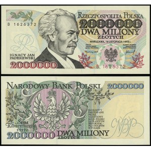 Polsko, 2 000 000 PLN, 16.11.1993