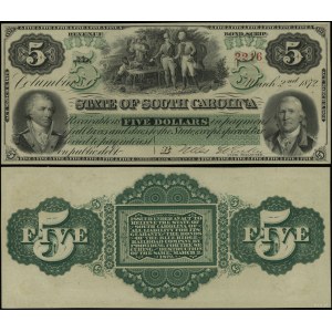 Spojené štáty americké (USA), 5 USD, 2.3.1872