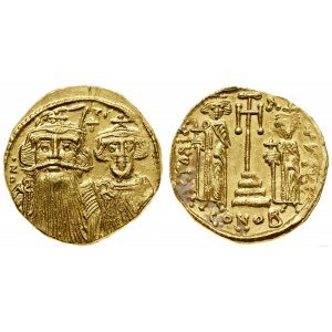 Byzancia, solidus, 659-668, Konštantínopol