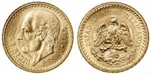 Mexico, 2 1/2 pesos, 1945, Mexico City