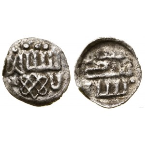 Taurida, napodobenina dirhemu krymského chána Džanibeka, asi 1360-1380, mincovna u Kyjeva