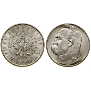 Poland, 10 zloty, 1937, Warsaw