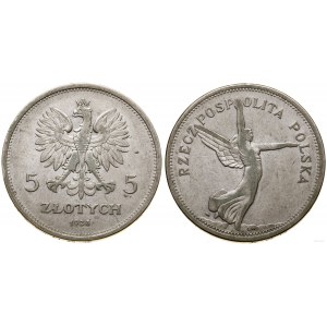 Polen, 5 Zloty, 1928, Warschau