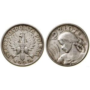 Poland, 2 zloty, 1925, London