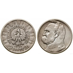 Polsko, 2 zloté, 1934, Varšava