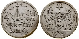 Polska, 2 guldeny, 1923, Utrecht