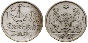 Poland, 1 guilder, 1923, Utrecht
