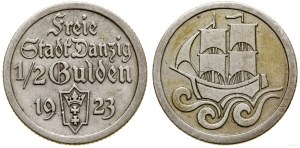 Polska, 1/2 guldena, 1923, Utrecht