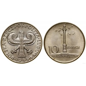 Polska, 10 złotych, 1965, Warszawa