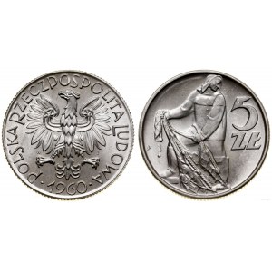 Polska, 5 złotych, 1960, Warszawa