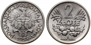 Polska, 2 złote, 1958, Warszawa