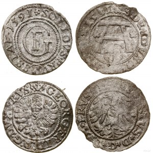 Prusy Książęce (1525-1657), zestaw 2 x szeląg