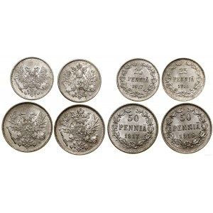 Finland, set of 4 coins, Helsinki