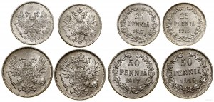 Finlandia, zestaw 4 monet, Helsinki