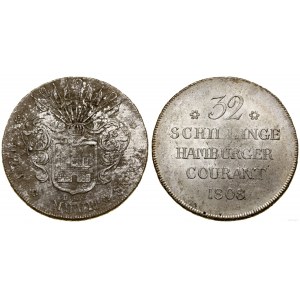 Germany, 32 shillings, 1808 HSK, Hamburg