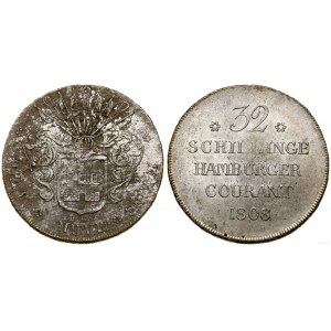 Nemecko, 32 šilingov, 1808 HSK, Hamburg