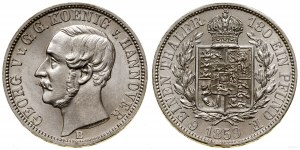 Germany, 1/6 thaler, 1859 B, Hannover